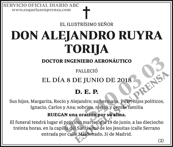 Alejandro Ruyra Torija